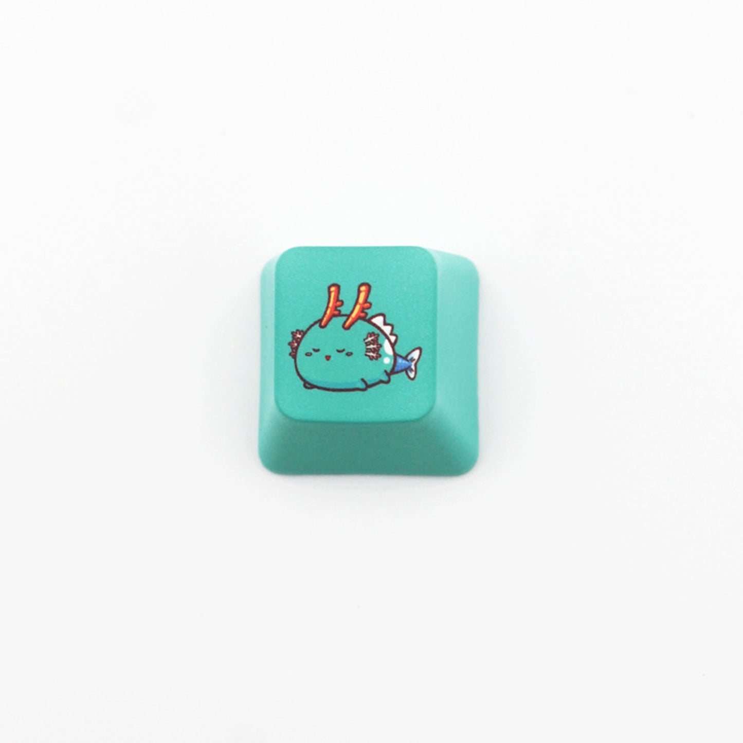 Cartoon Keycaps, PBT Keycaps 6/12 Keys Set Custom Keycap Set, DIY Keycaps OEM Profile, Universal Compatiability for 100%, 75%, 65%, 60% Keyboard-Rainbow color