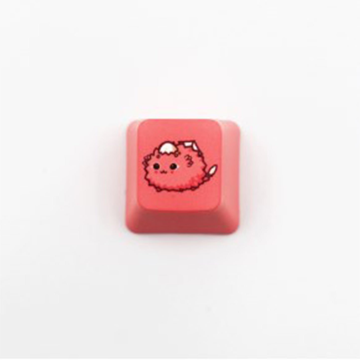 Cartoon Keycaps, PBT Keycaps 6/12 Keys Set Custom Keycap Set, DIY Keycaps OEM Profile, Universal Compatiability for 100%, 75%, 65%, 60% Keyboard-Rainbow color
