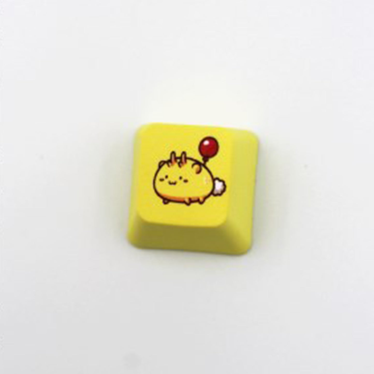 Cartoon Keycaps, PBT Keycaps 6/12 Keys Set Custom Keycap Set, DIY Keycaps OEM Profile, Universal Compatiability for 100%, 75%, 65%, 60% Keyboard-Rainbow color
