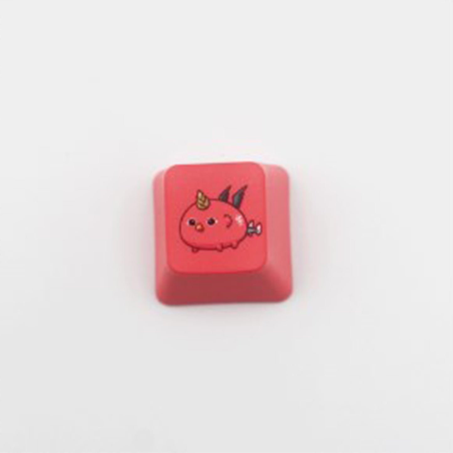Cartoon Keycaps, PBT Keycaps 6/12 Keys Set Custom Keycap Set, DIY Keycaps OEM Profile, Universal Compatiability for 100%, 75%, 65%, 60% Keyboard-Rainbow color