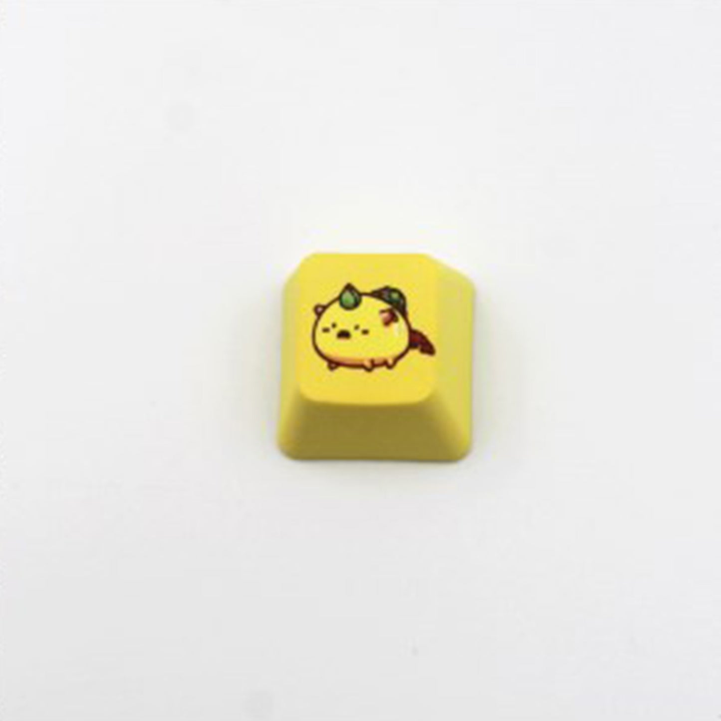 Cartoon Keycaps, PBT Keycaps 6/12 Keys Set Custom Keycap Set, DIY Keycaps OEM Profile, Universal Compatiability for 100%, 75%, 65%, 60% Keyboard-Rainbow color