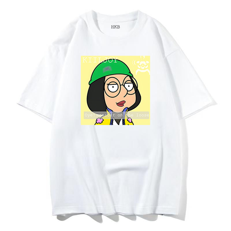Valorant X Family Guy theme Ovesize T-shirts 96%+ cotton content