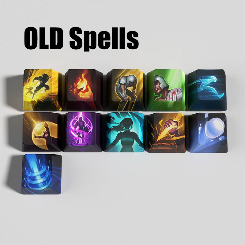 League of Legends Keycaps JINX 12 keycaps set
