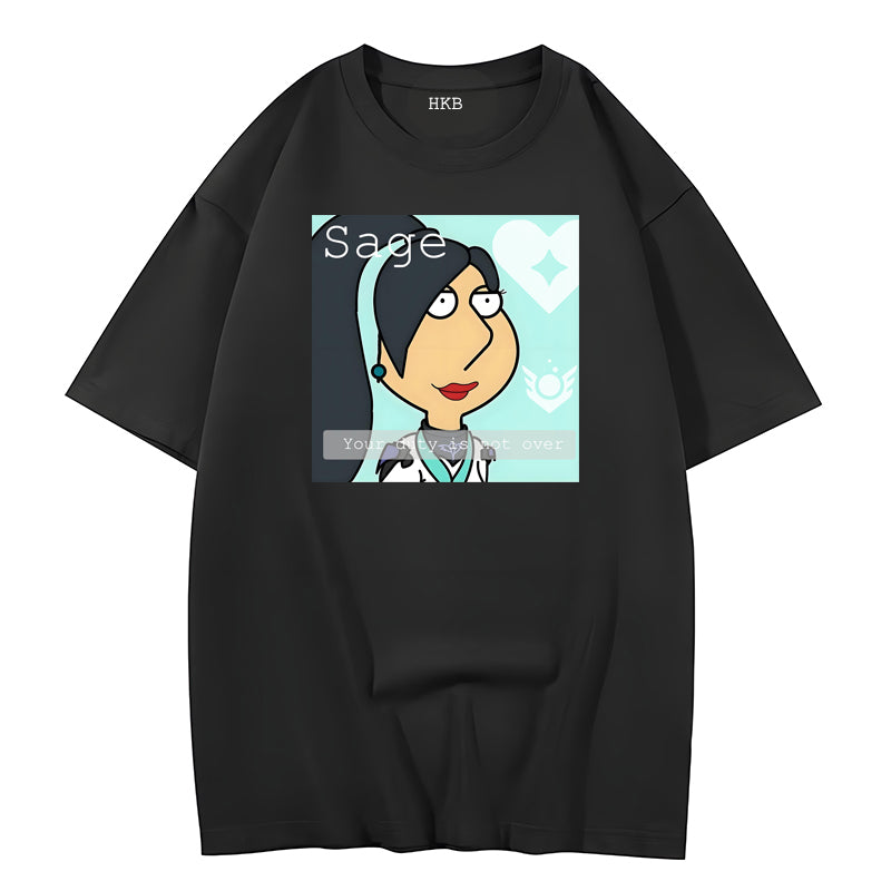 Valorant X Family Guy theme Ovesize T-shirts 96%+ cotton content