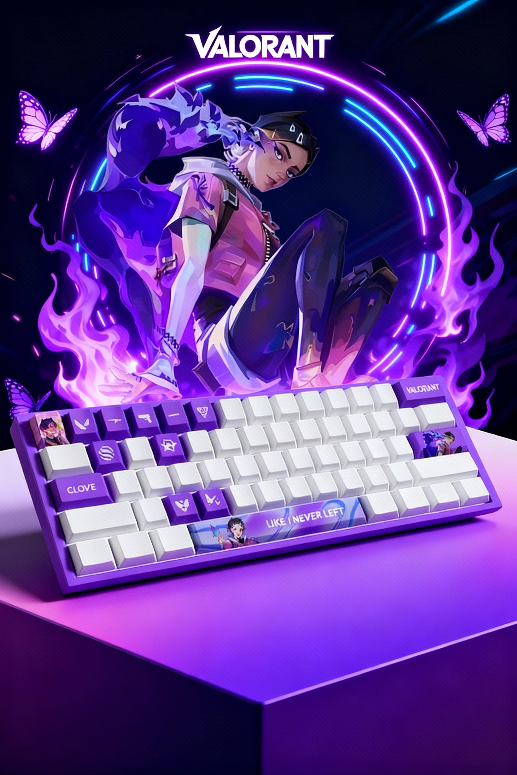 Valorant theme 14keys set