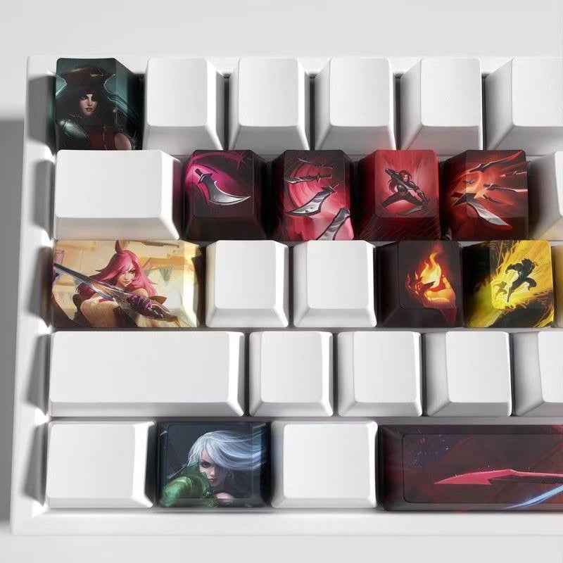 League of Legends Keycaps KATARINA 12 keycaps set