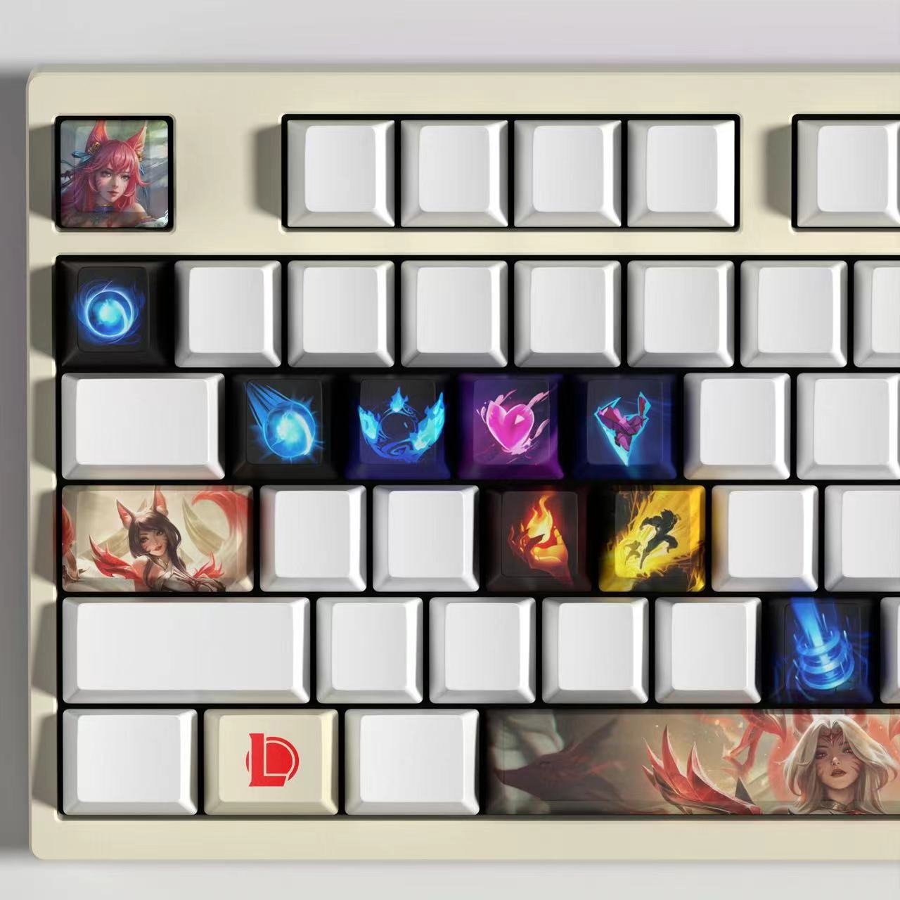 League of Legends Keycaps AHRI 14 kecaps set