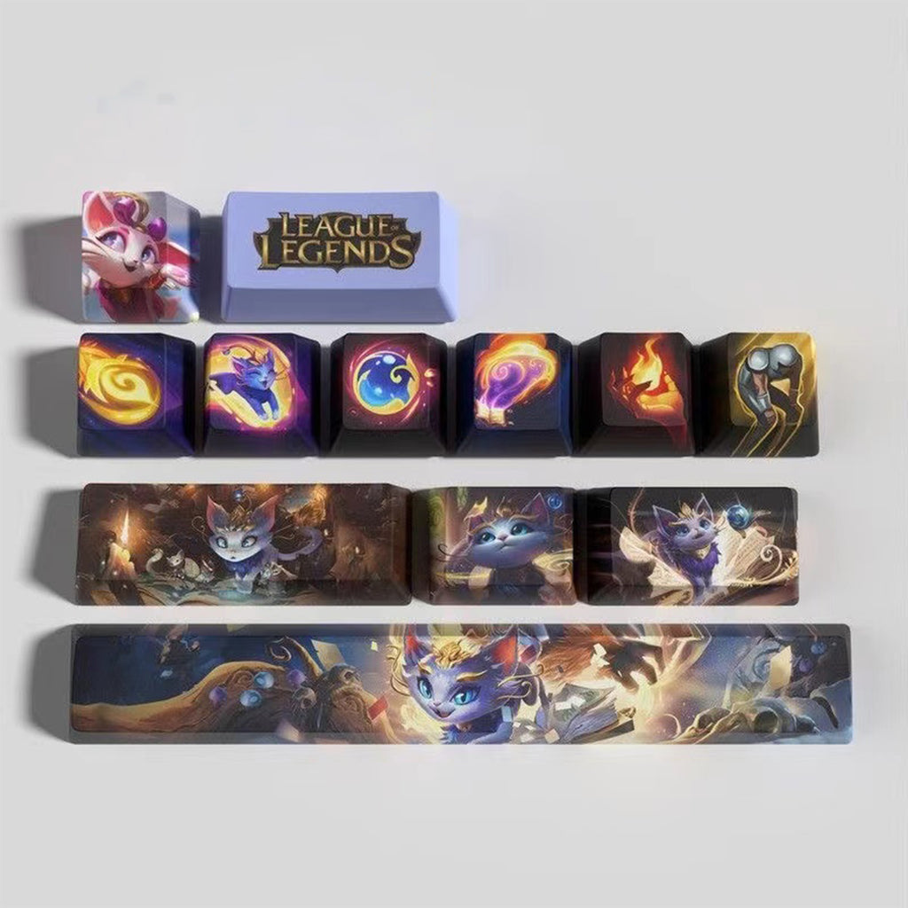 League of Legends Keycaps YUUMI 12 kecaps set