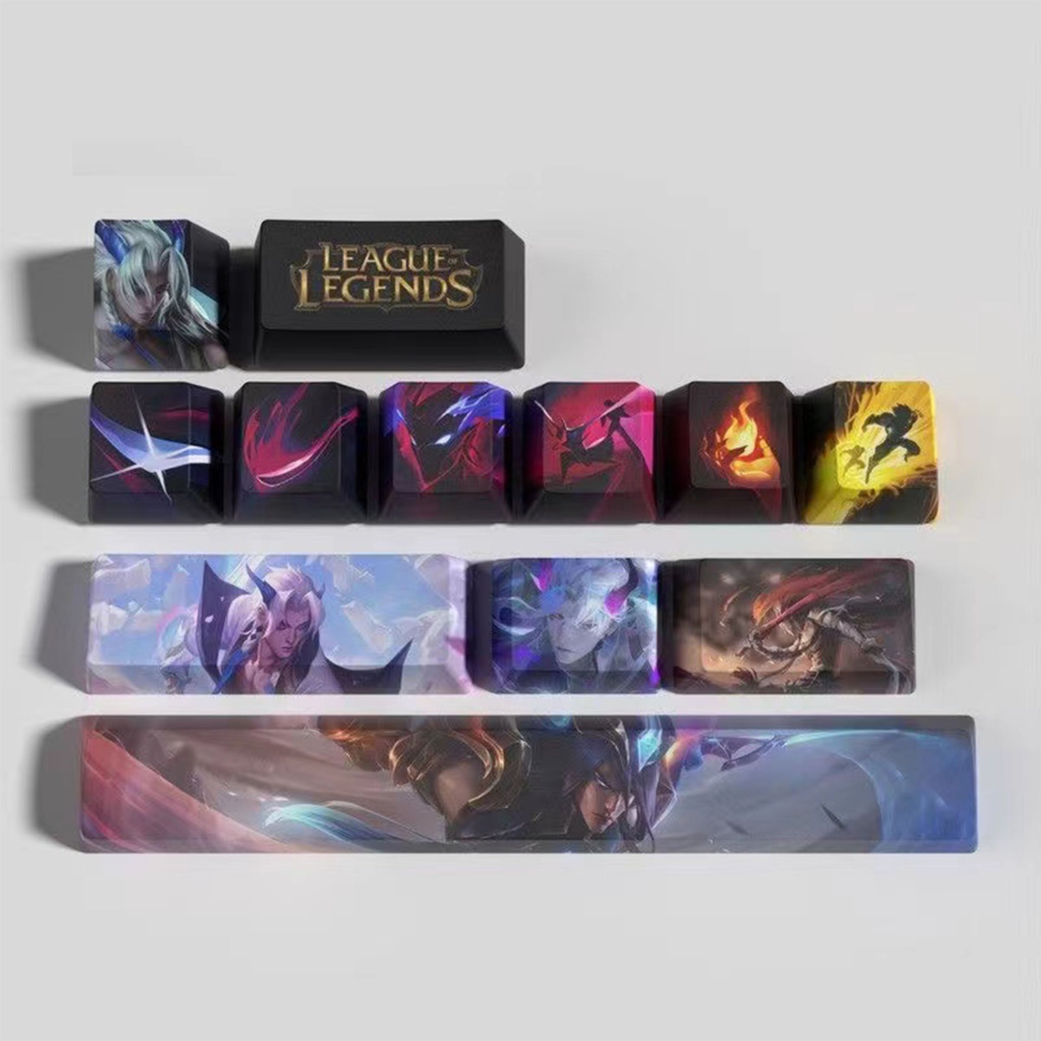 League of Legends keycaps Yone 12 kecaps set