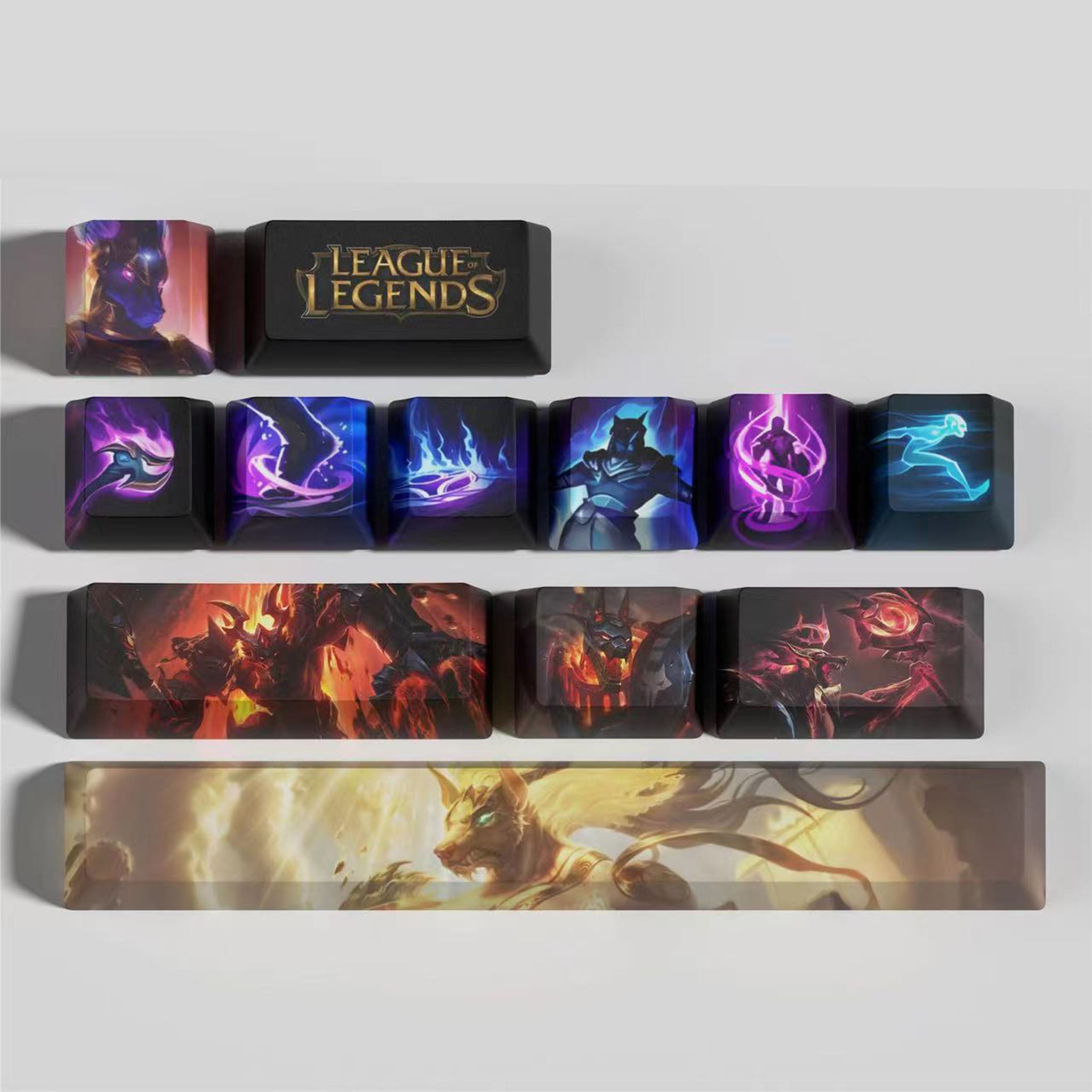 League of Legends keycaps Nasus 12 keycaps set