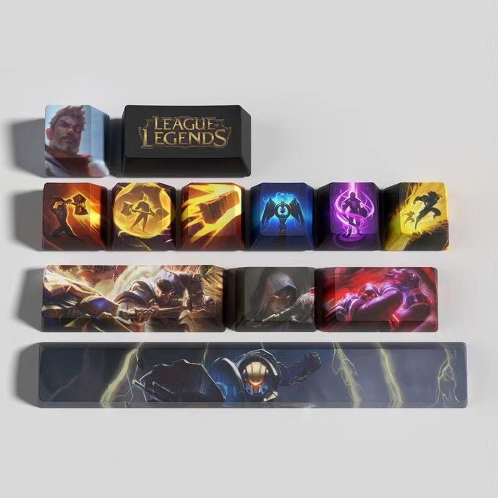 League of Legends keycaps Jayce 12 kecaps set