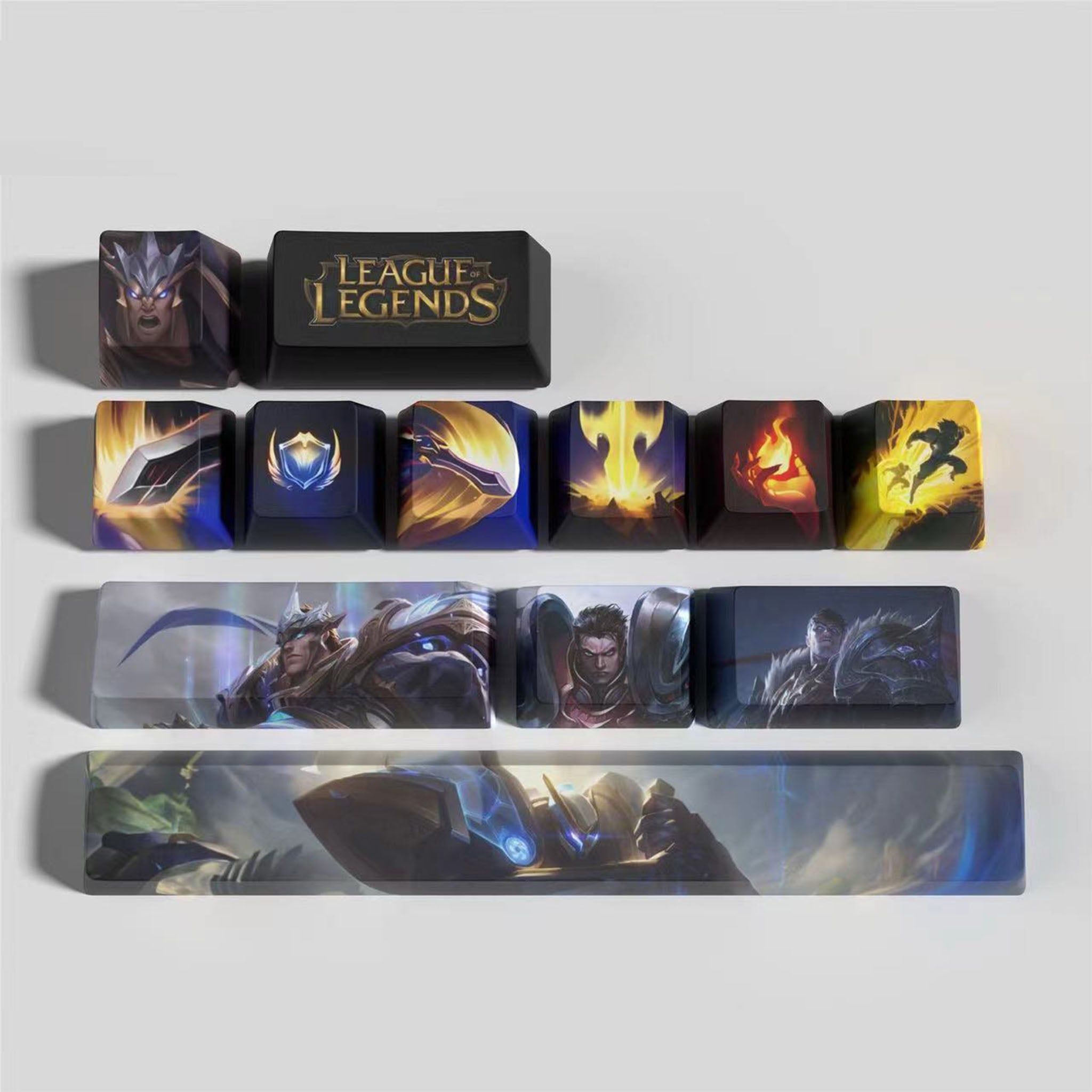 League of Legends keycaps Garen 12 keycaps set