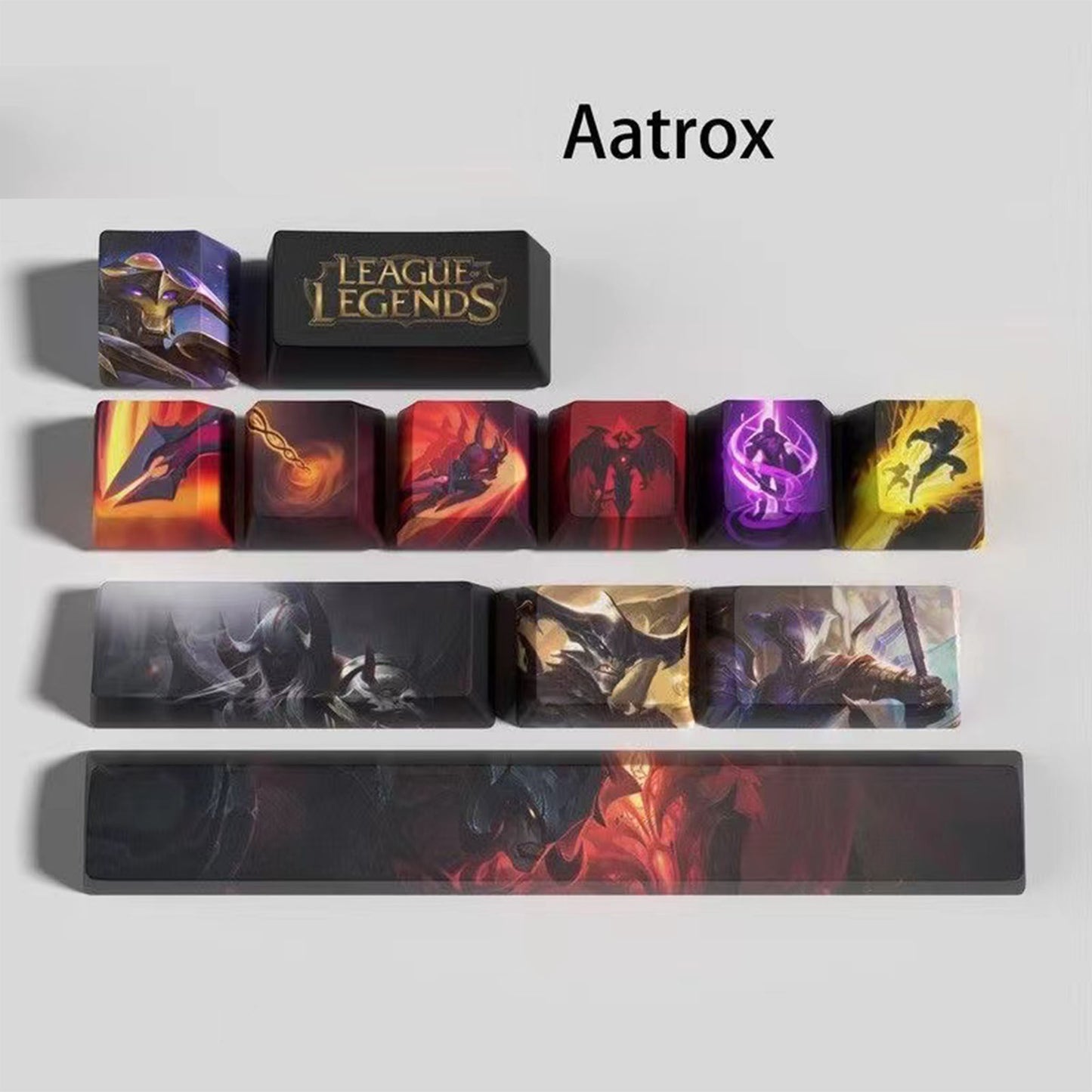 League of Legends Keycaps Aatrox 12 kecaps set