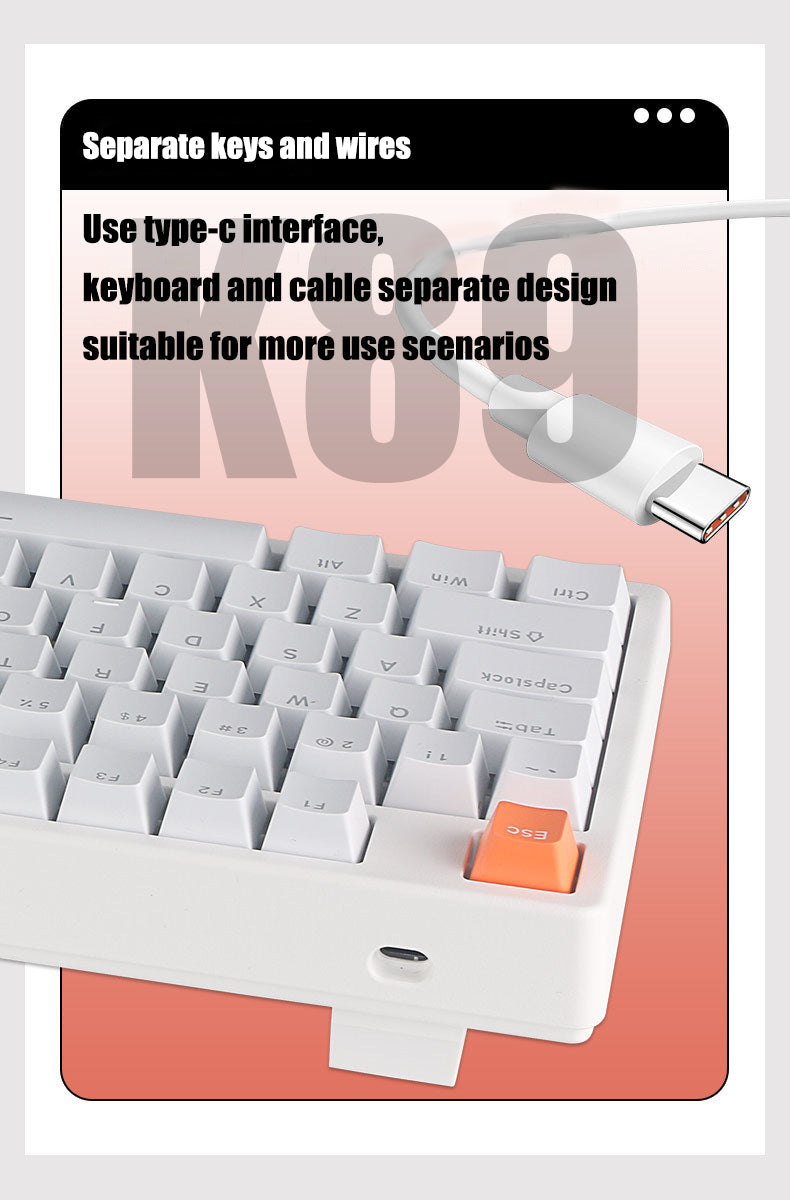 HITKB OEM Gaming Keyboard K89 Mechanical Keyboard