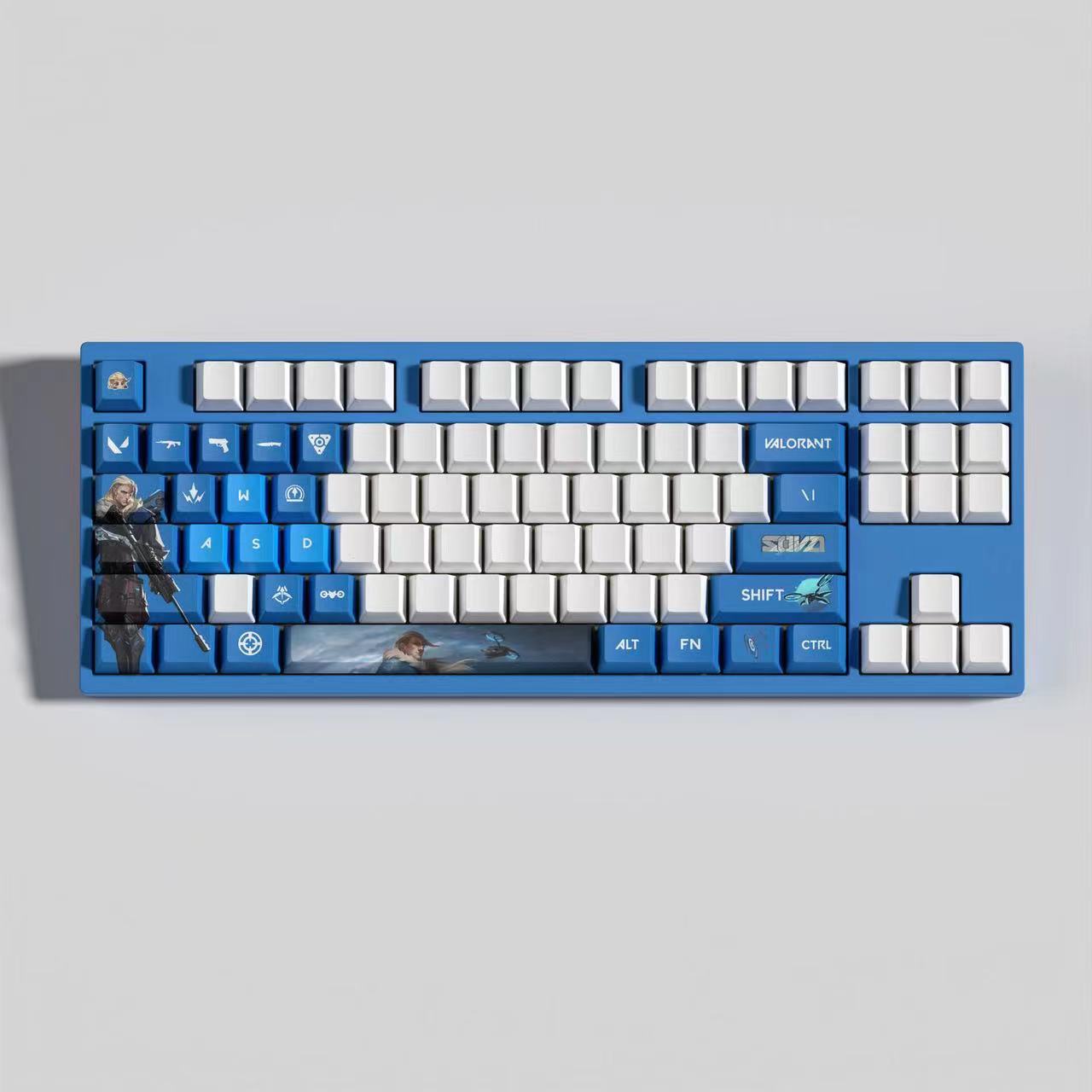 VaLorant Themed Keycaps SOVA Agent Custom Keycap Keyboard Set 29 Keys