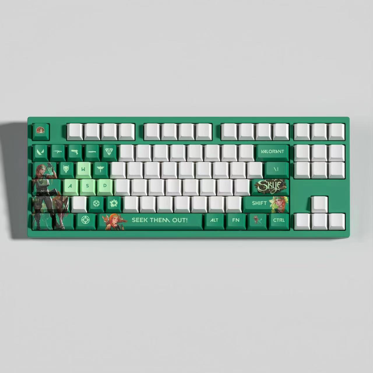 VaLorant Themed Keycaps SKYE Agent Custom Keycap Keyboard Set 29 Keys