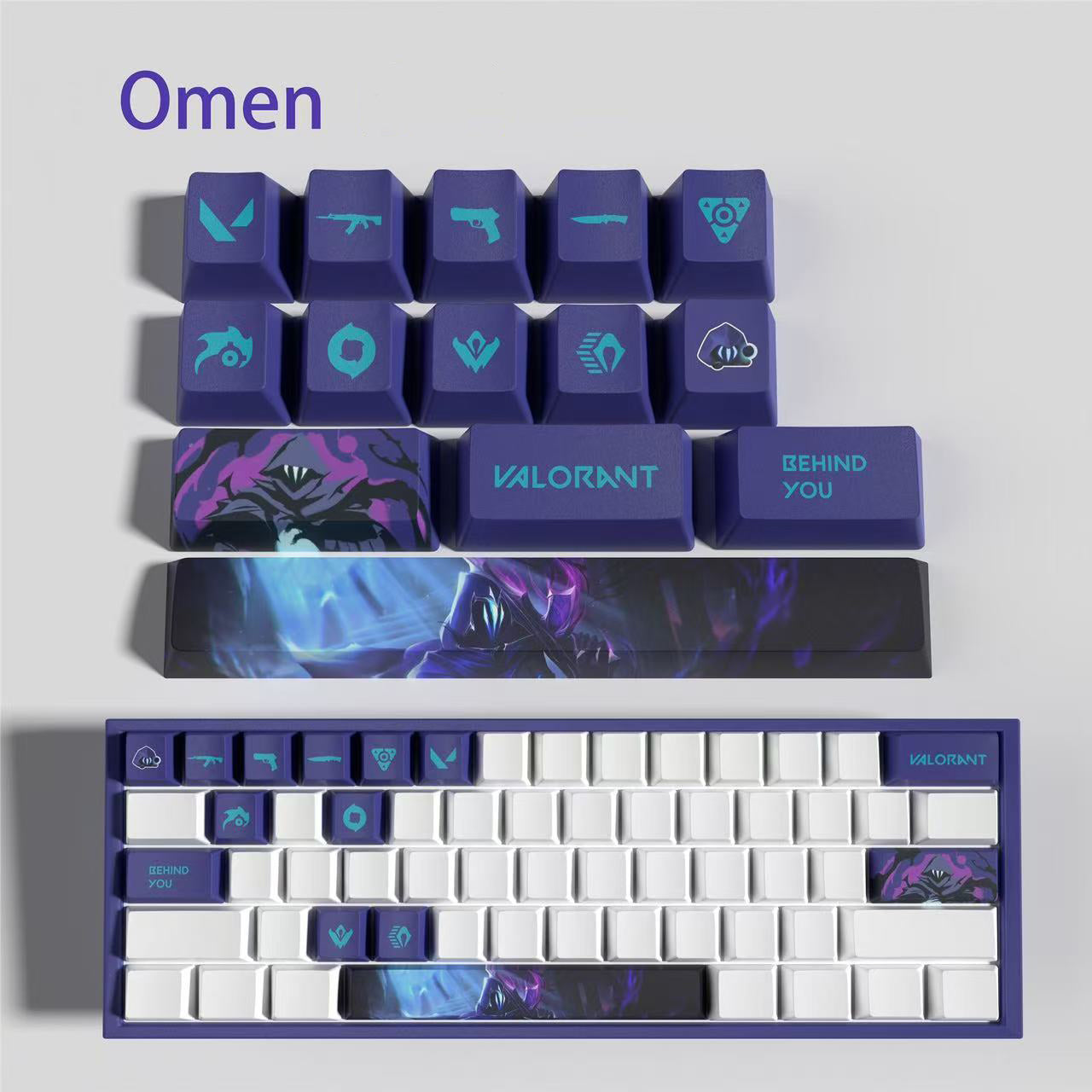 Valorant omen keycaps 14keys