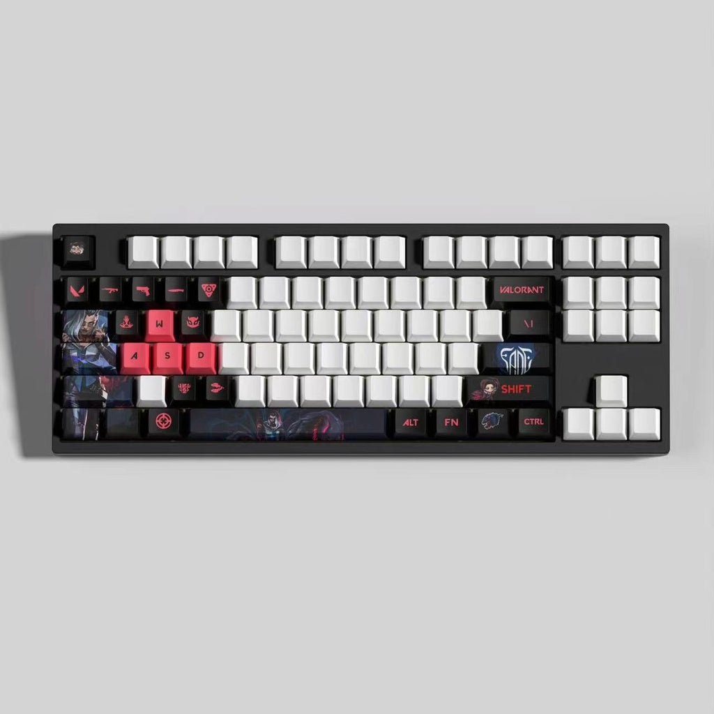VaLorant Themed Keycaps FADE Agent Custom Keycap Keyboard Set 29 Keys