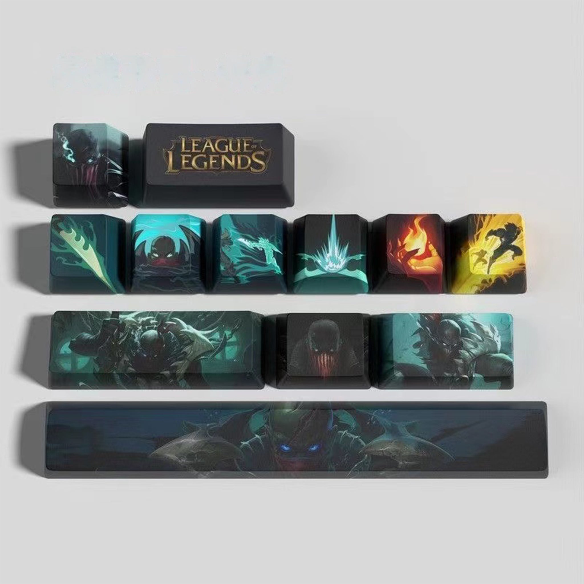 League of Legends Keycaps PYKE 12 kecaps set