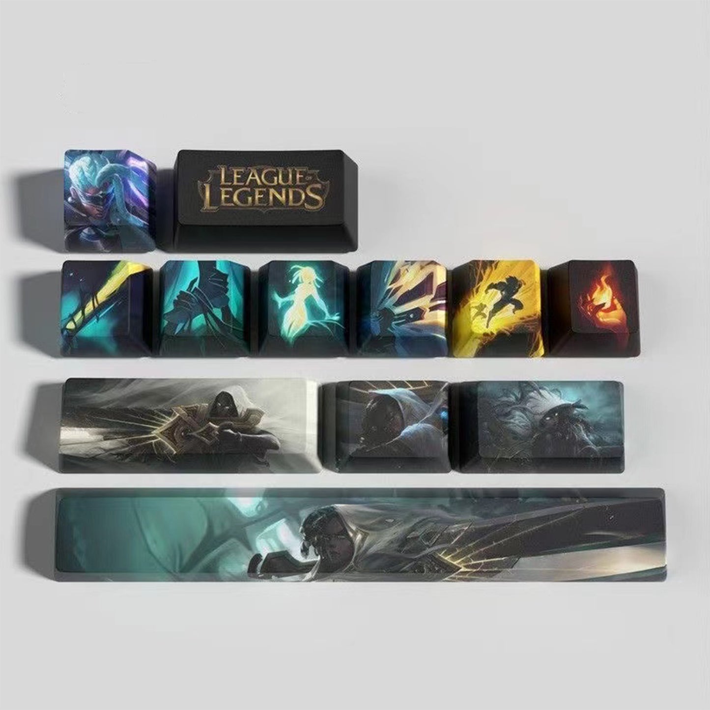 League of Legends Keycaps SEENE 12 kecaps set