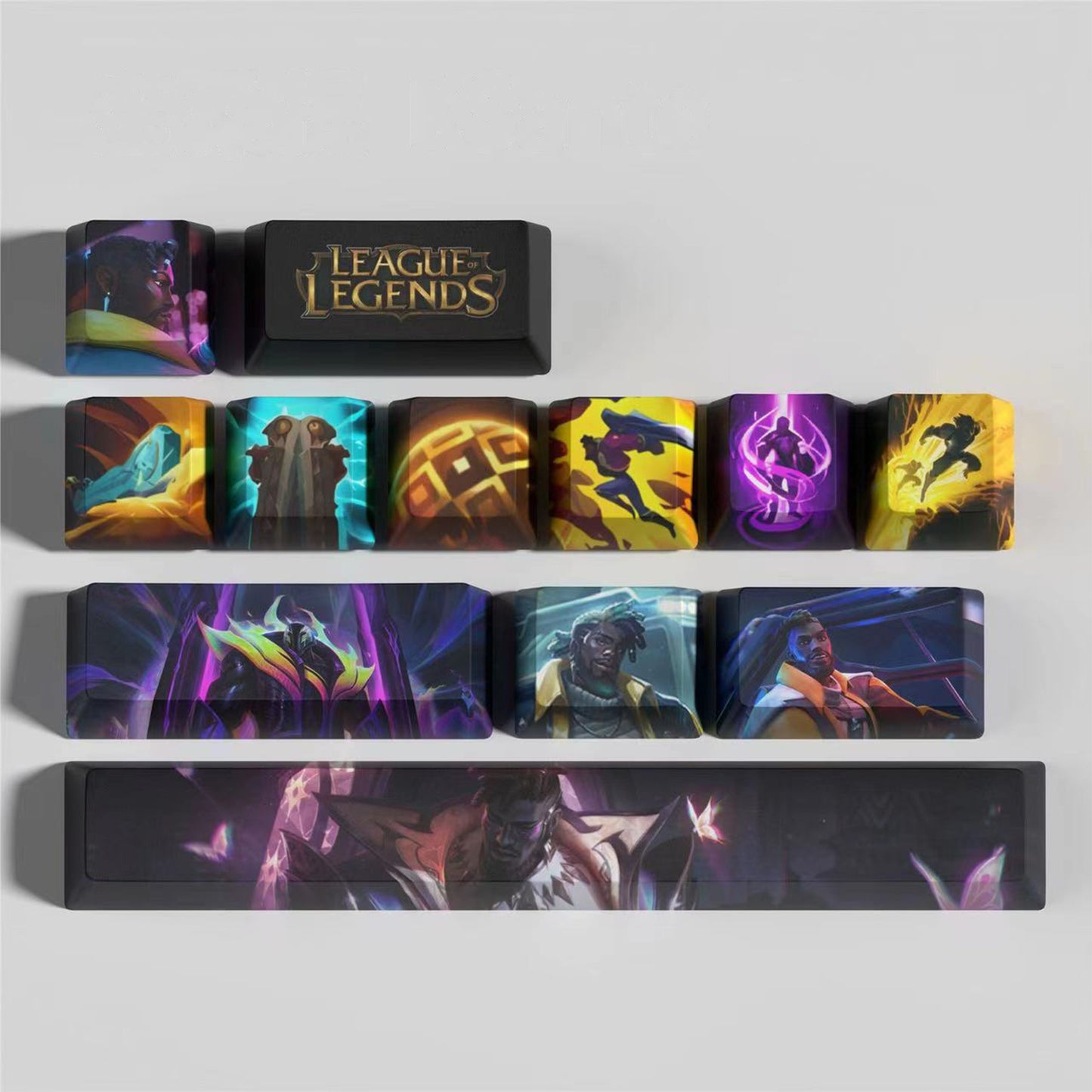 League of Legends Keycaps KSANTE 12 keycaps set