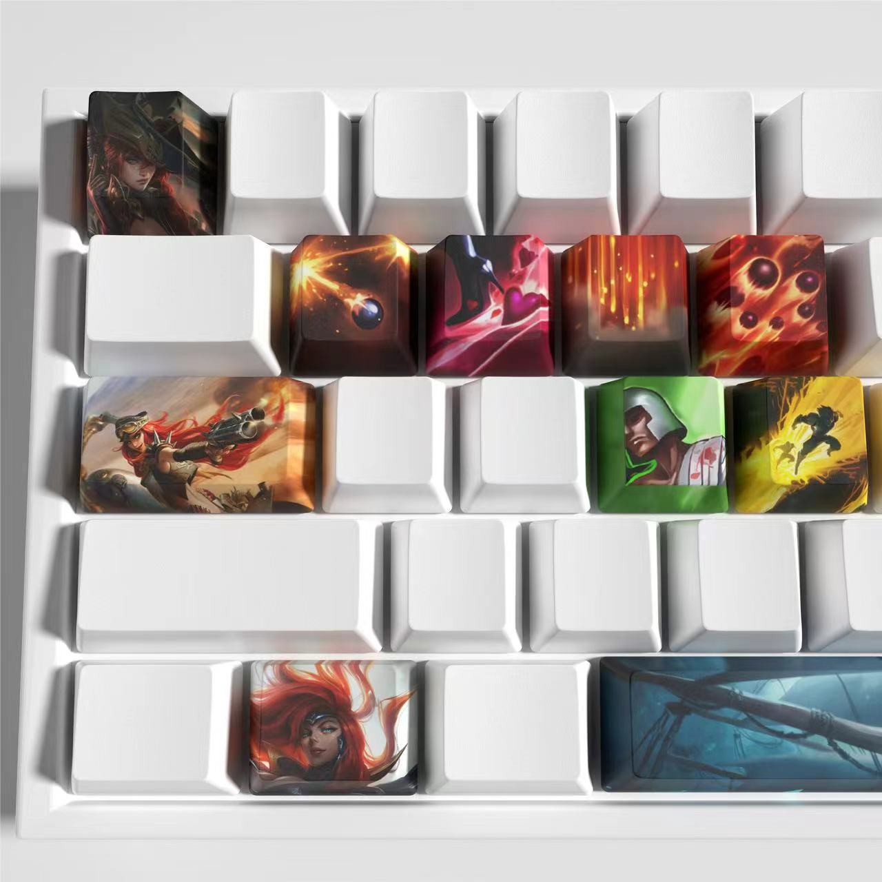 League of Legends Keycaps MISSFORTUNE 12 kecaps set