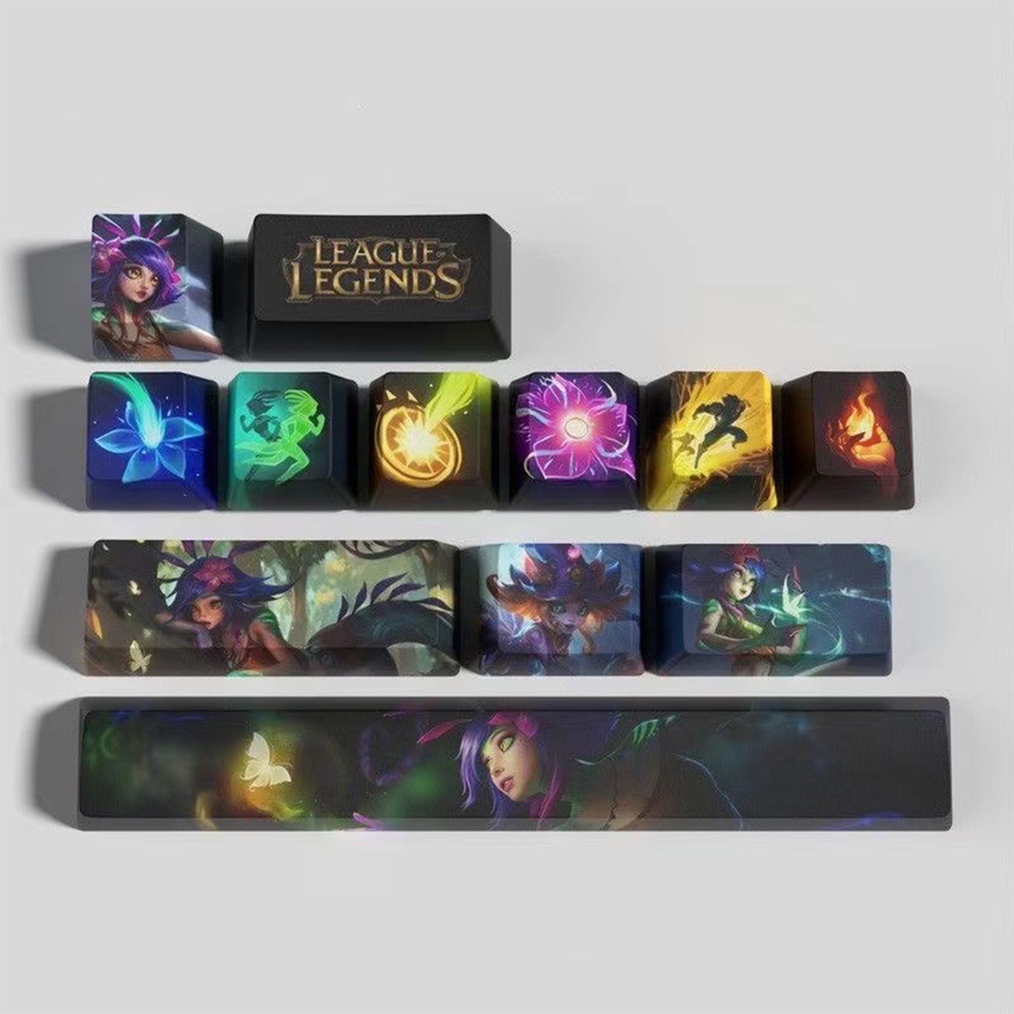 League of Legends Keycaps NEEKO 12 kecaps set