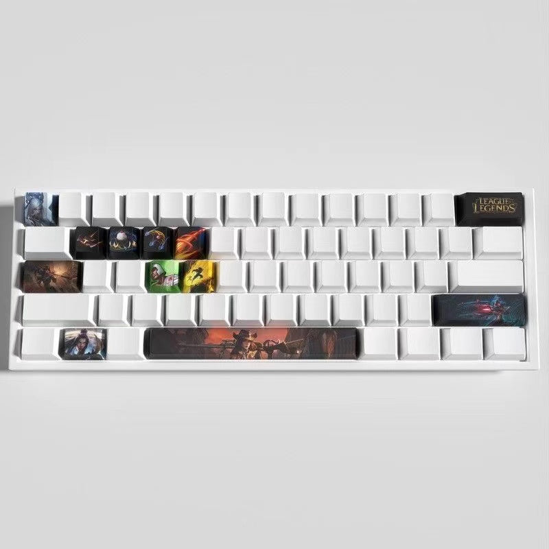 League of Legends Keycaps CAITLYN 12 keycaps set