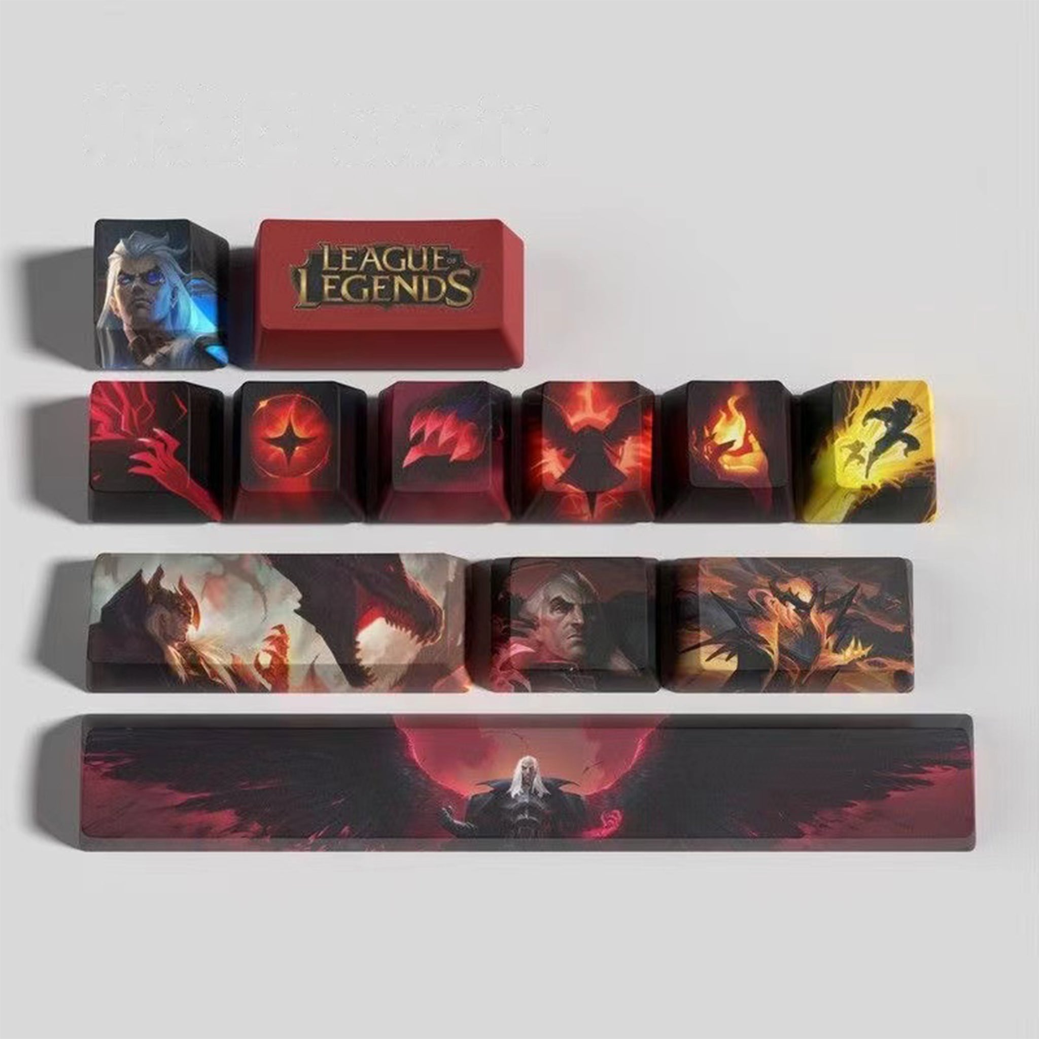 League of Legends Keycaps SWAIN 12 kecaps set