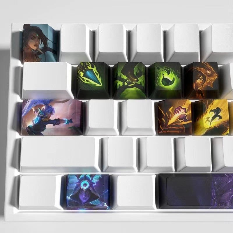 League of Legends Keycaps NIDALEE 12 kecaps set