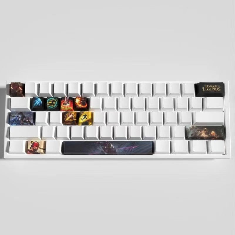 League of Legends Keycaps LEE SIN 12 keycaps set