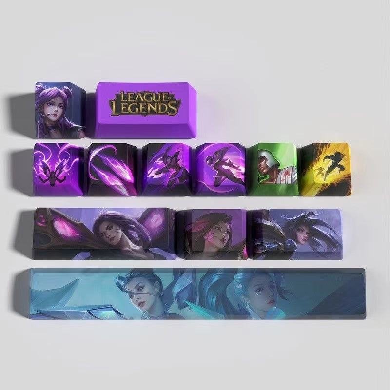 League of Legends Keycaps KAISA 12 keycaps set