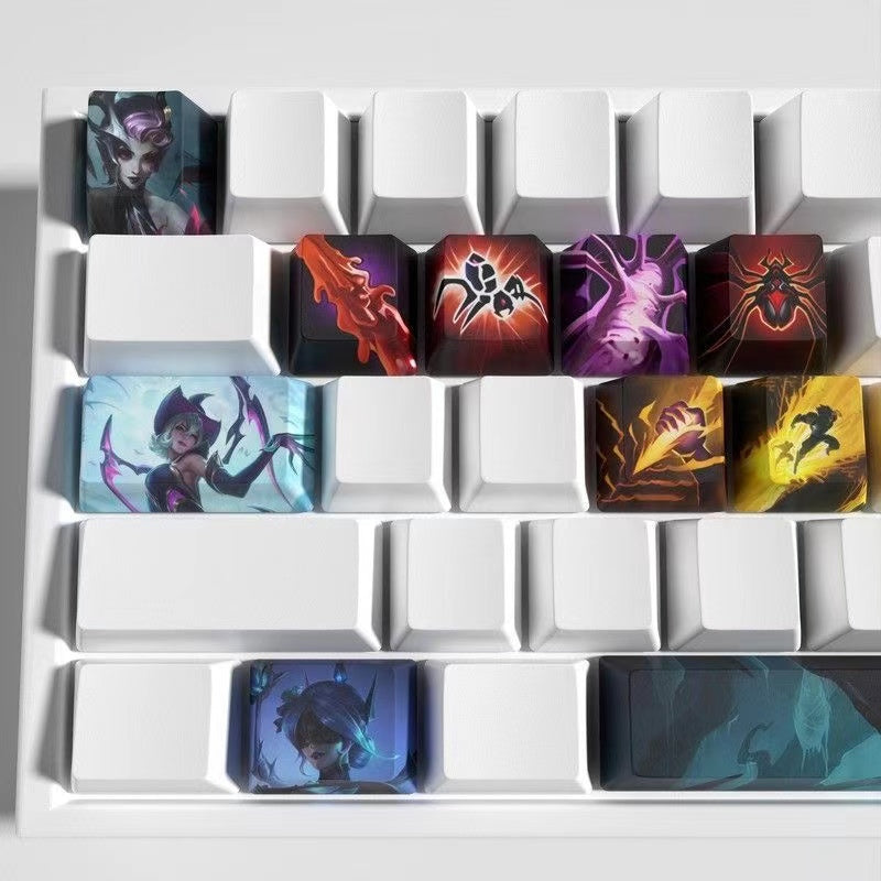 League of Legends Keycaps ELISE 12 keycaps set