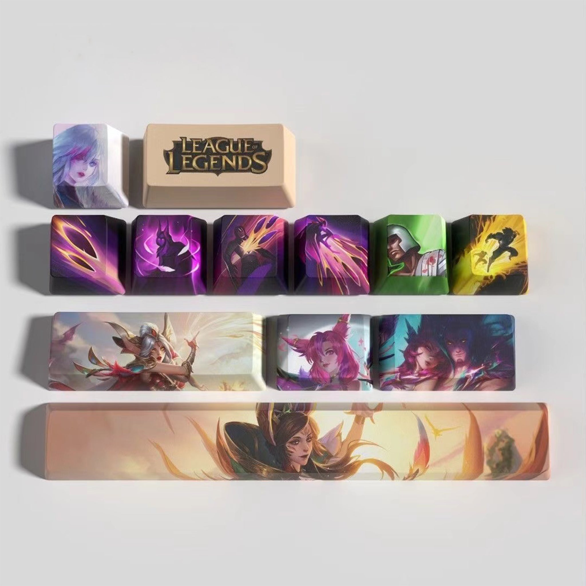 League of Legends Keycaps XAYAH 12 kecaps set