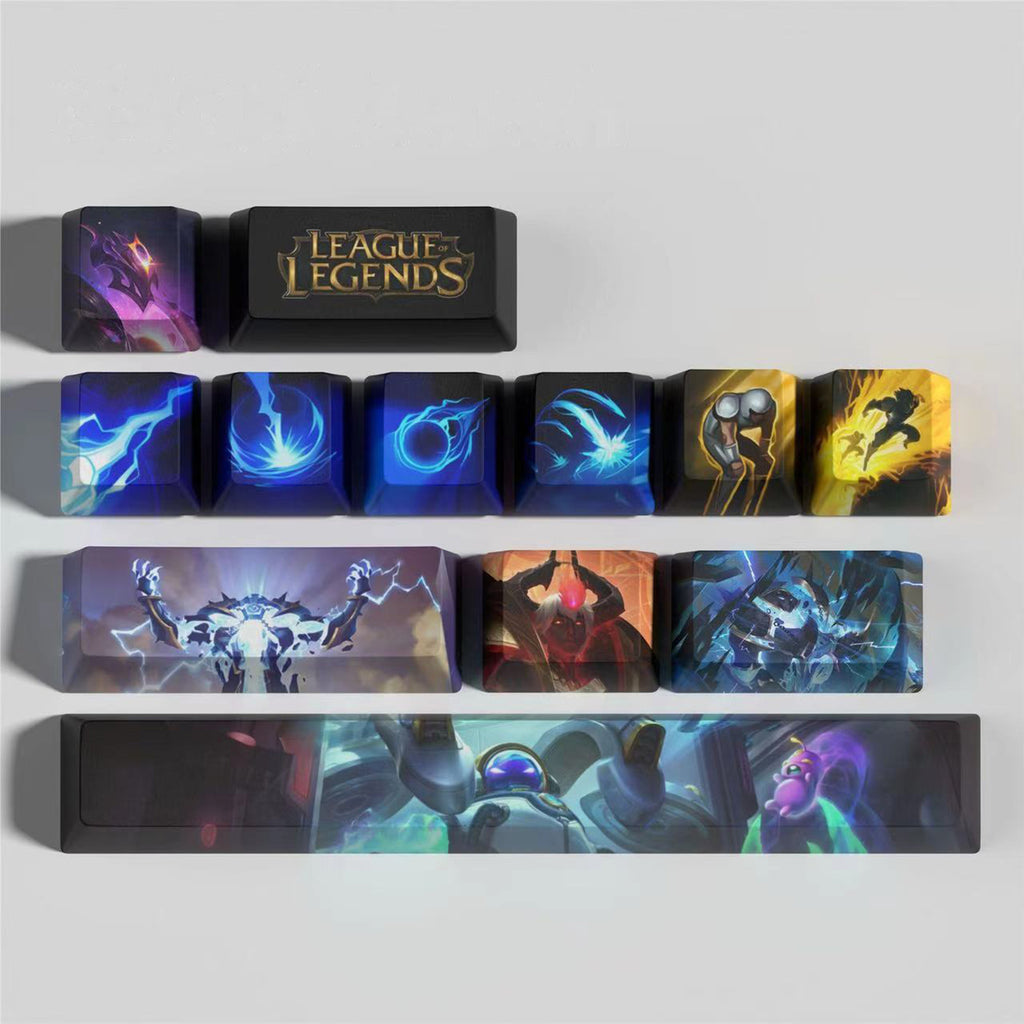 League of Legends Keycaps XERATH 12 kecaps set