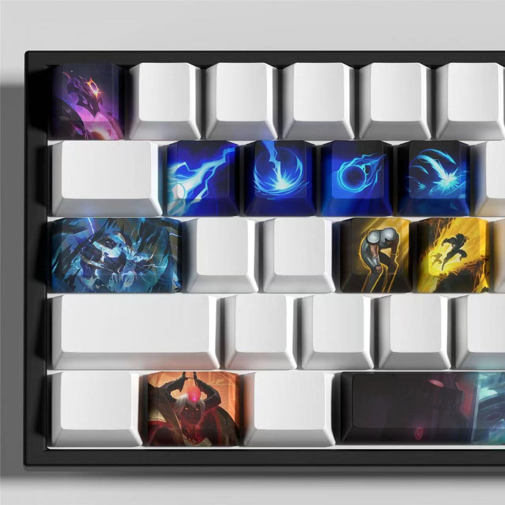 League of Legends Keycaps XERATH 12 kecaps set