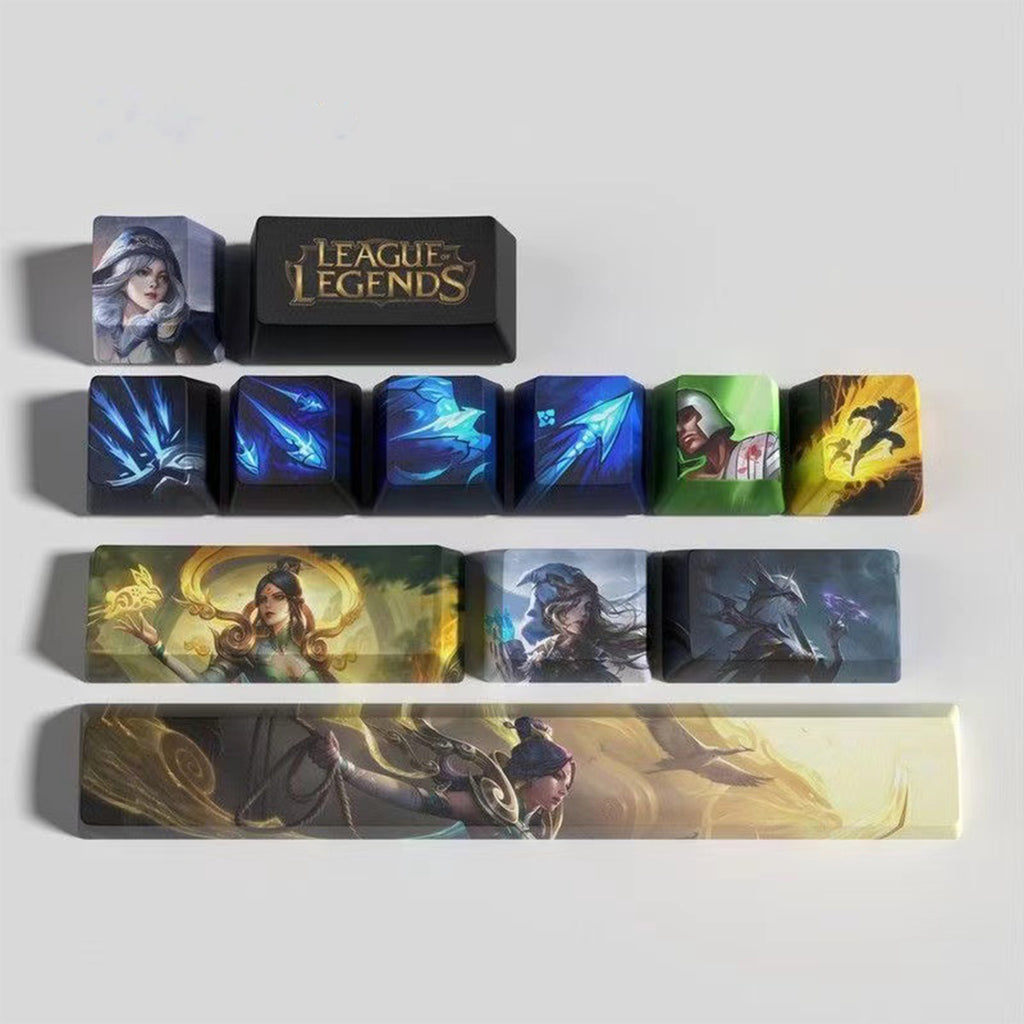 League of Legends Keycaps ASHE 12 keycaps set
