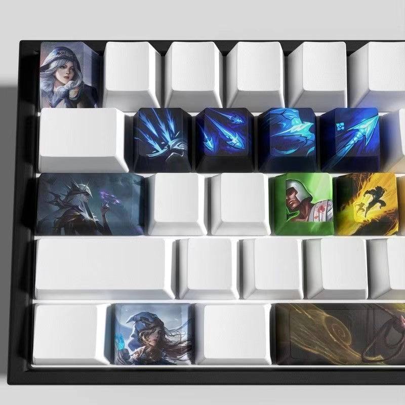 League of Legends Keycaps ASHE 12 keycaps set