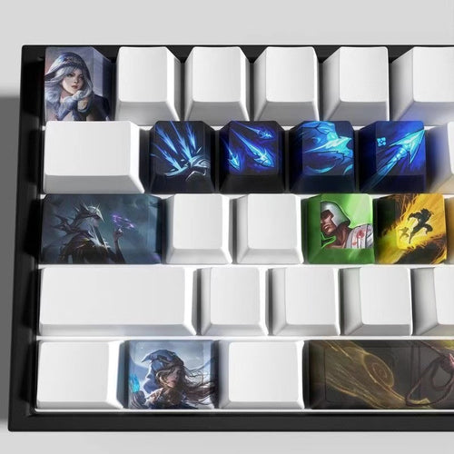 League of Legends Keycaps ASHE 12 keycaps set
