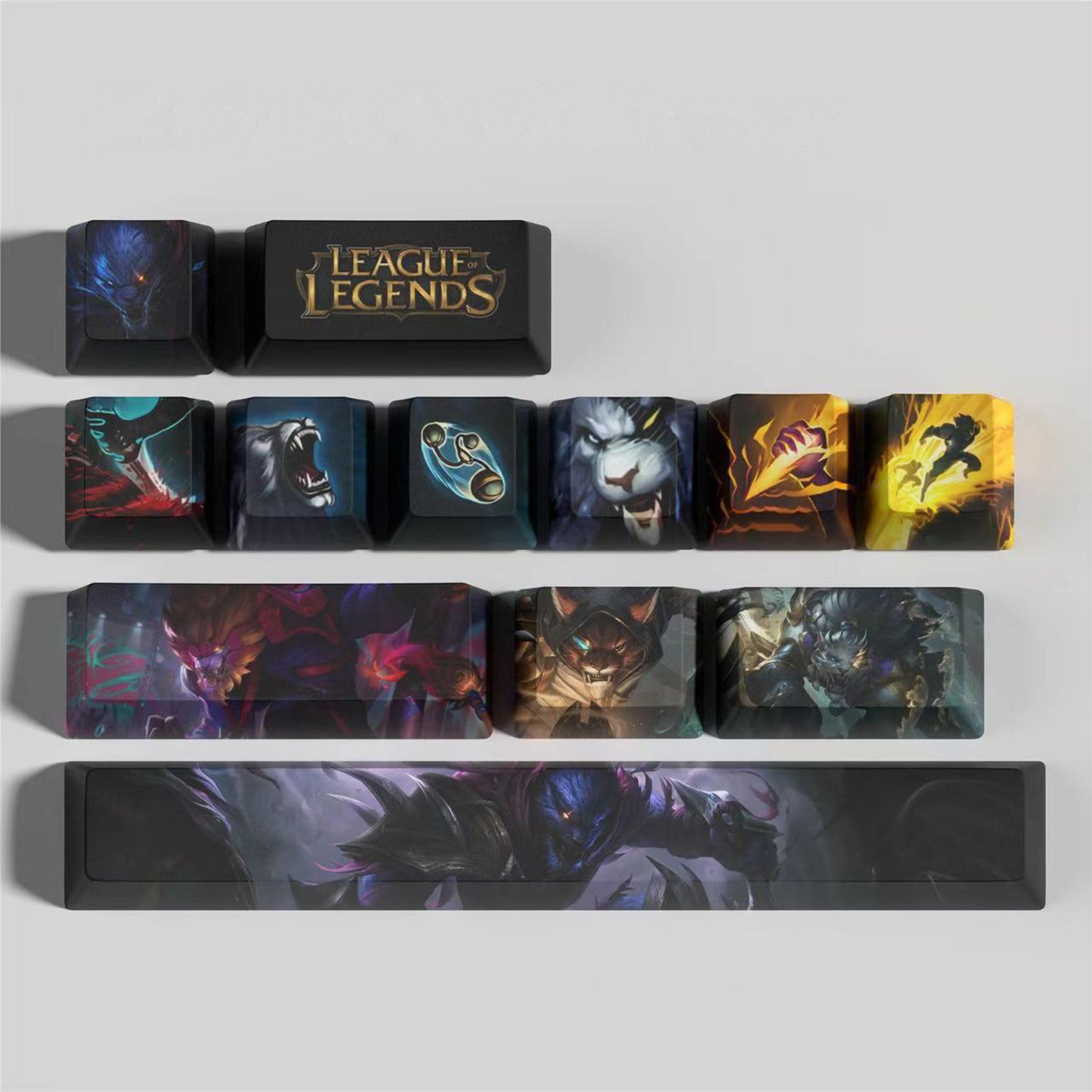 League of Legends Keycaps RENGAR 12 kecaps set