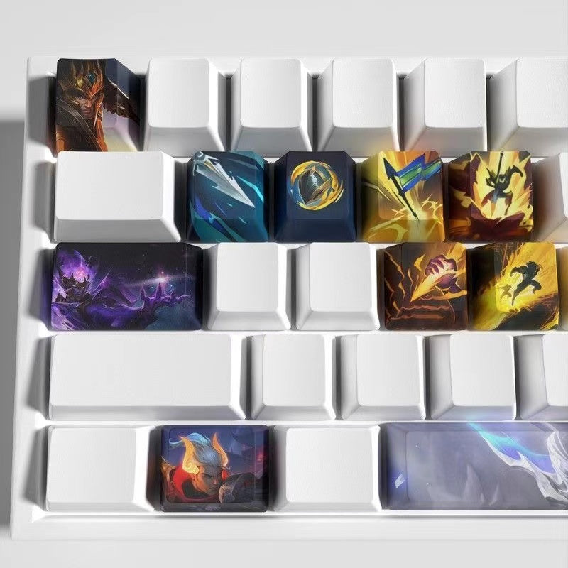 League of Legends Keycaps JARVAN Ⅳ 12 keycaps set