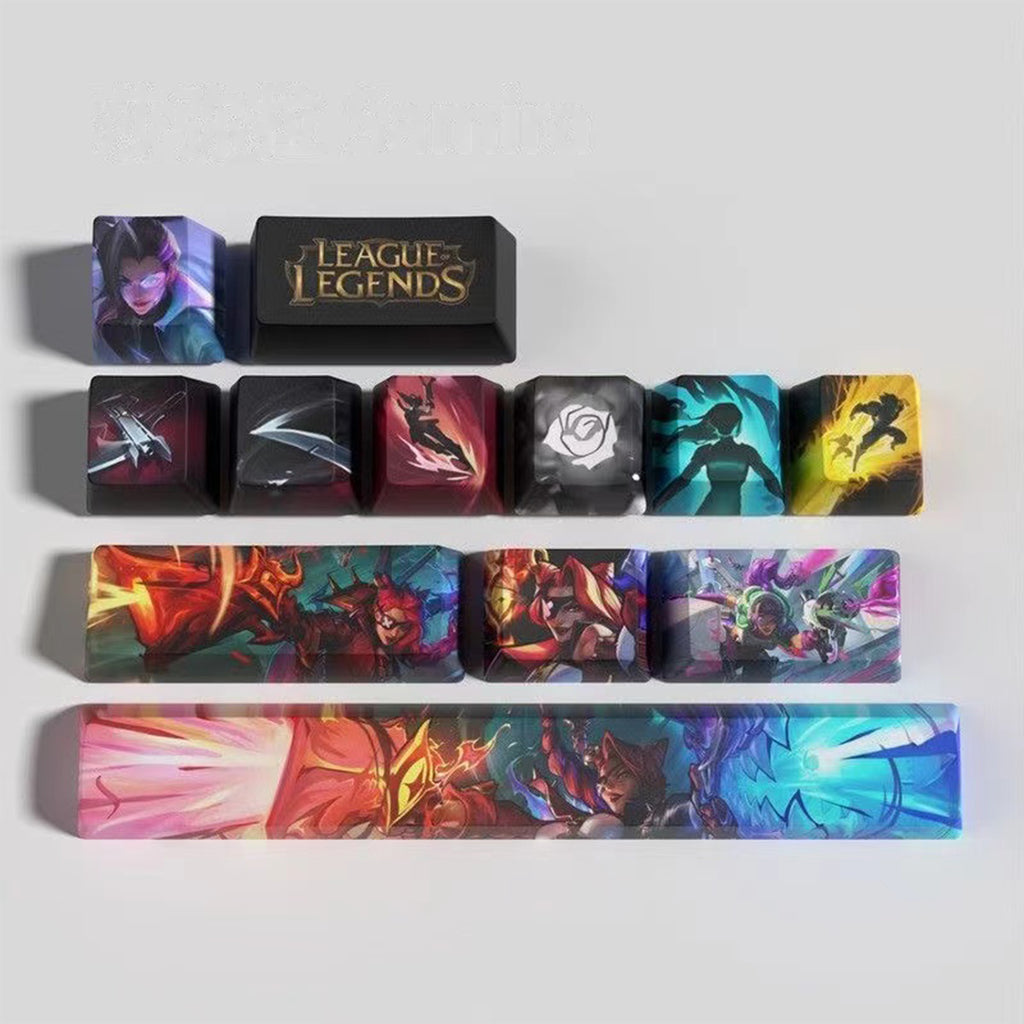 League of Legends Keycaps SAMIRA 12 kecaps set