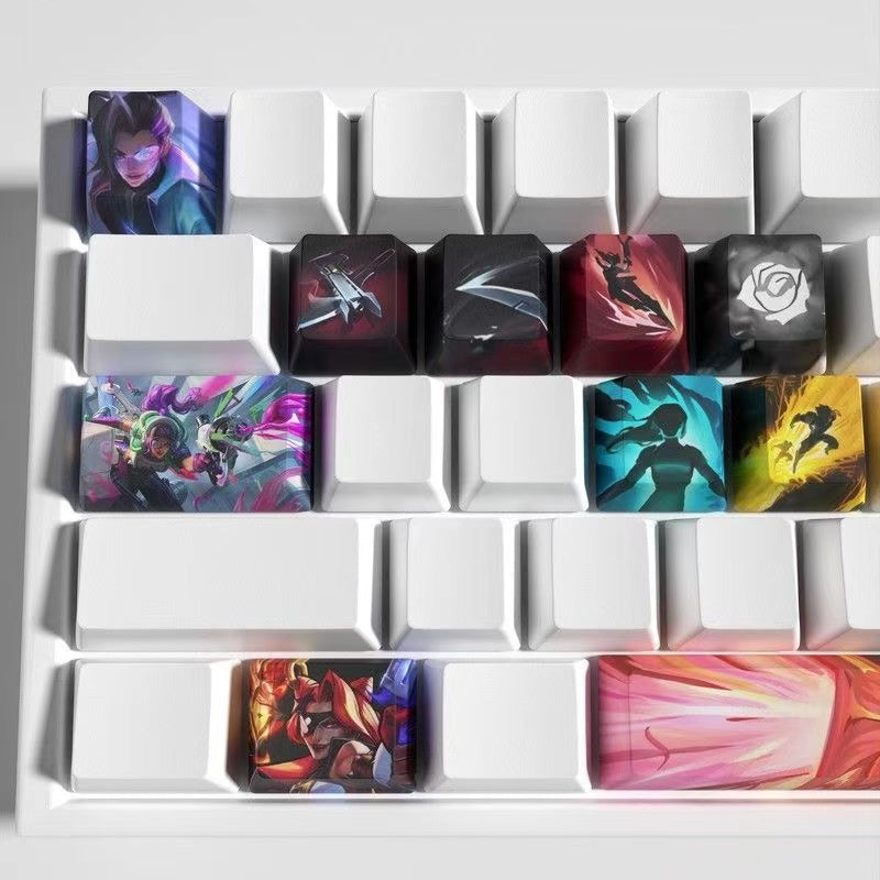 League of Legends Keycaps SAMIRA 12 kecaps set