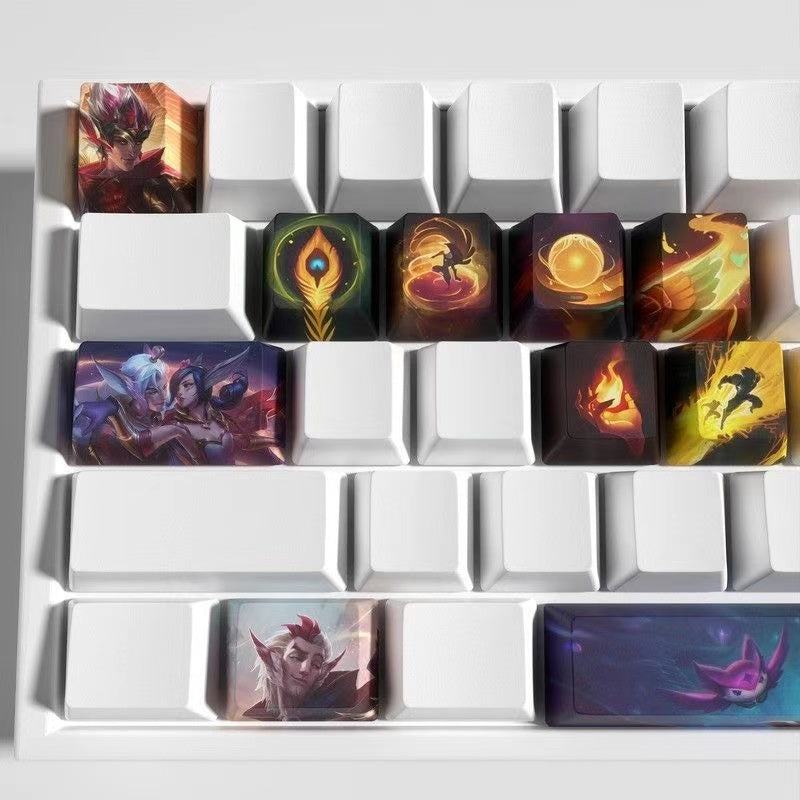 League of Legends Keycaps RAKAN 12 kecaps set