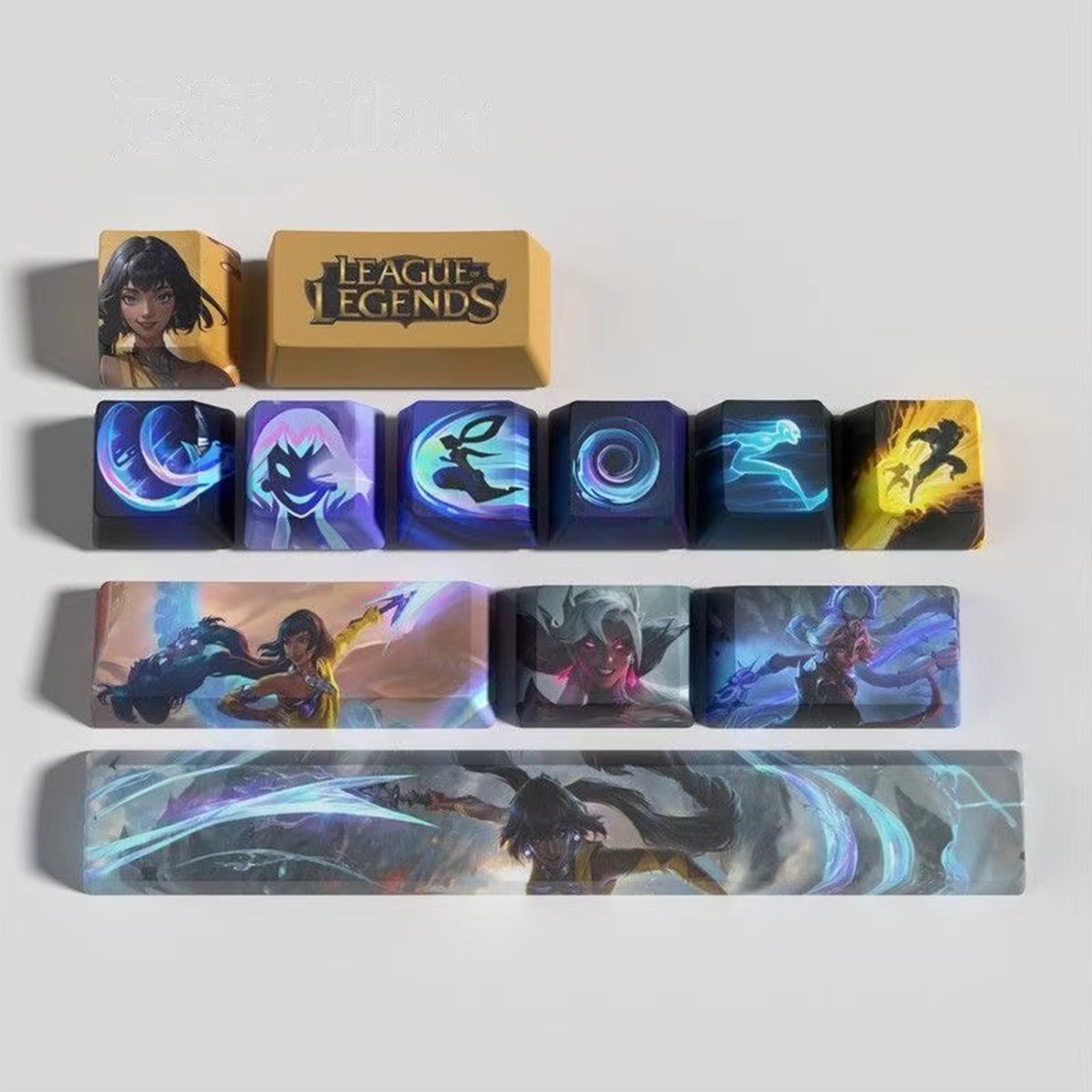 League of Legends Keycaps NILAN 12 kecaps set