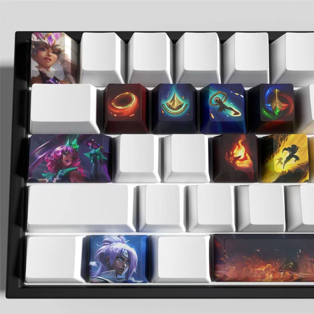 League of Legends Keycaps QIYANA 12 kecaps set