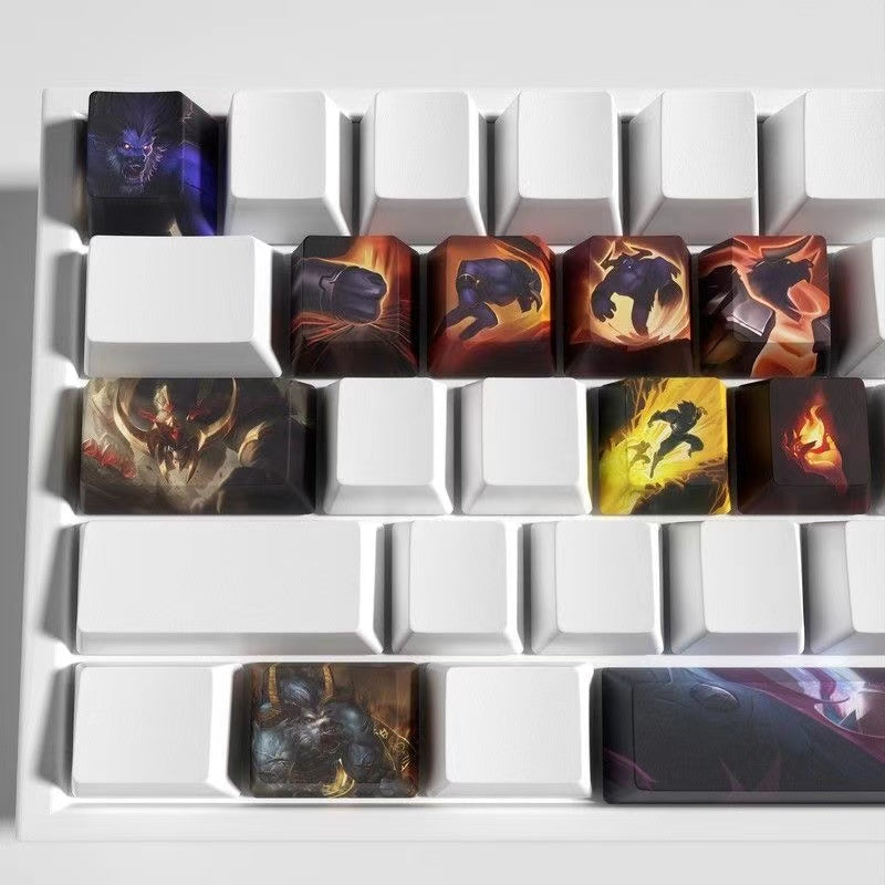 League of Legends Keycaps ALISTAR 12 keycaps set
