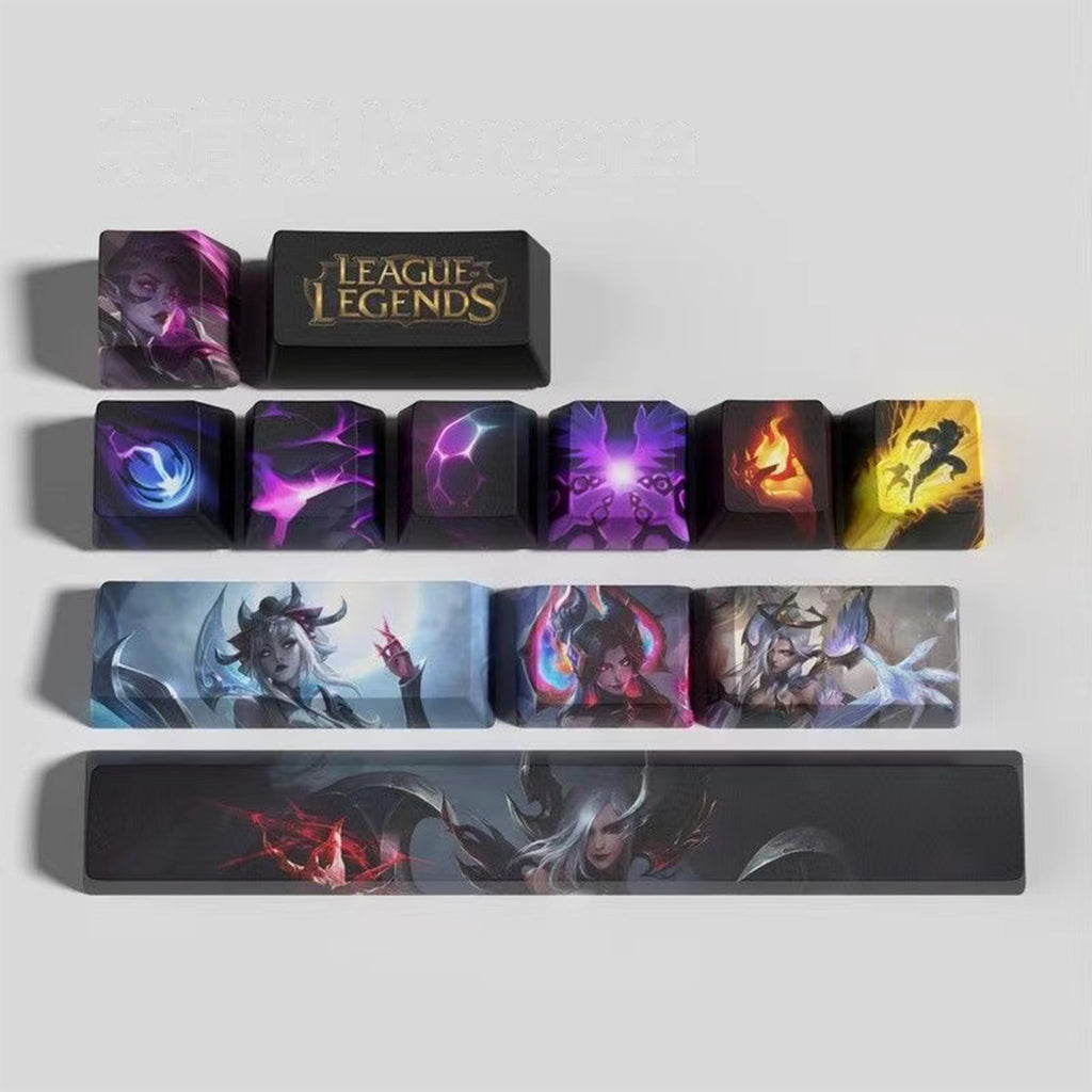 League of Legends Keycaps MORGANA 12 kecaps set