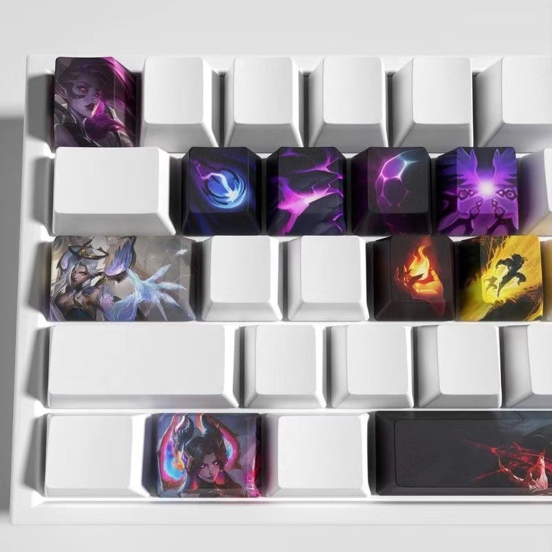 League of Legends Keycaps MORGANA 12 kecaps set