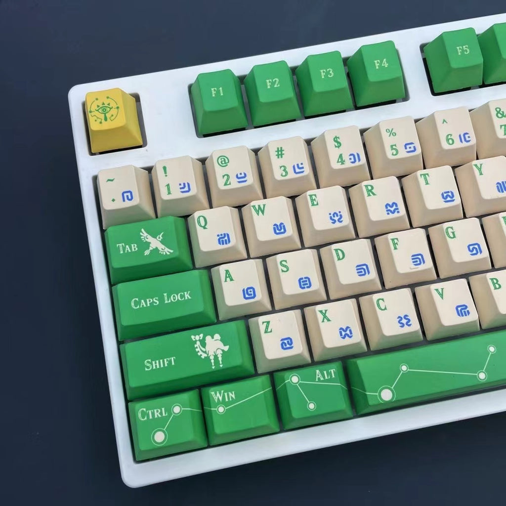 Legend of Zelda Themed Keycap Set 84/105 keys gaming same keycaps set